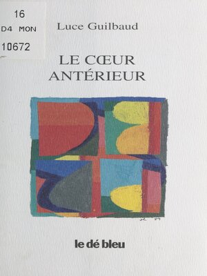cover image of Le cœur antérieur